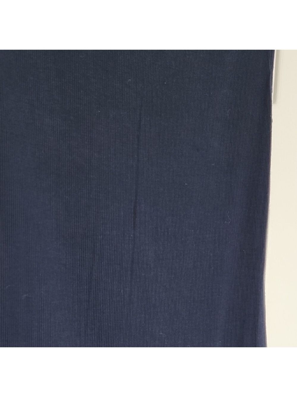 Sleeveless Navy Mock Tank Top - Picture 8 of 8